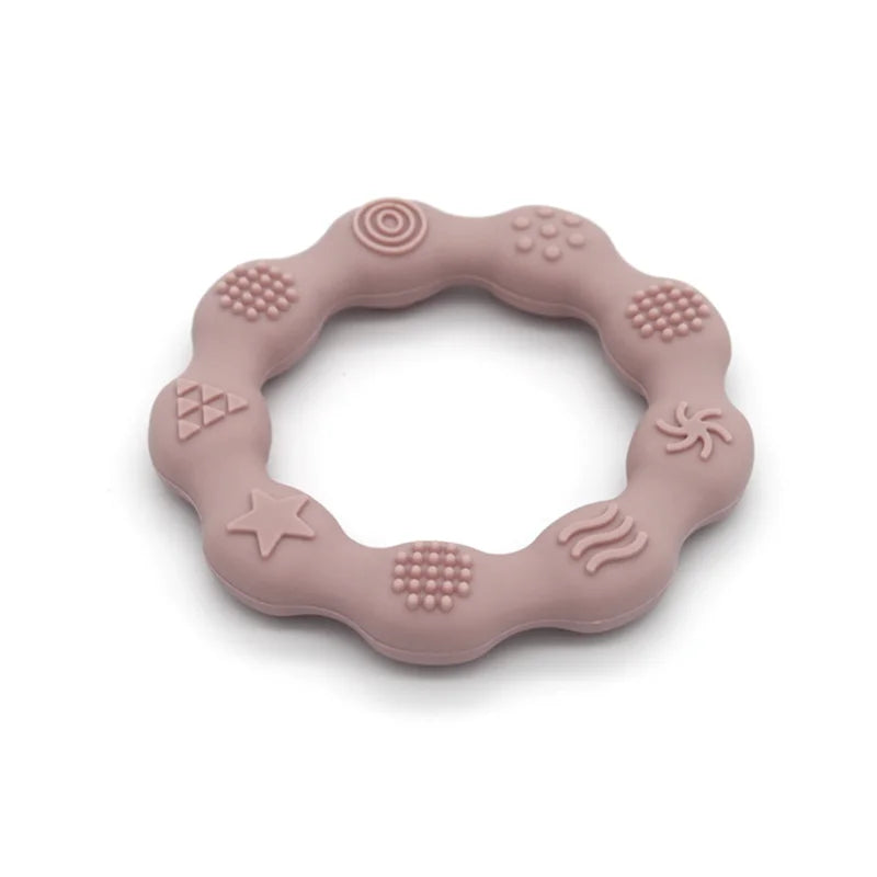 NubiKid™ Flower Silicone Baby Teether