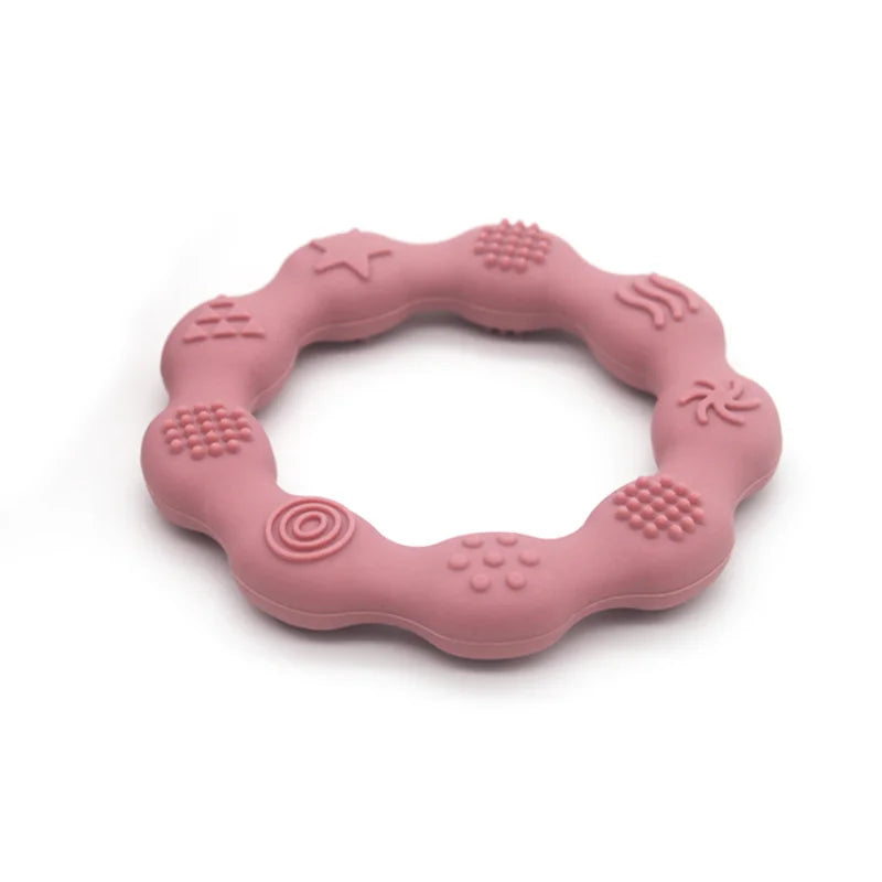 NubiKid™ Flower Silicone Baby Teether