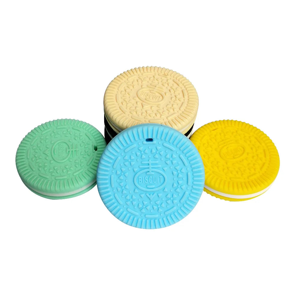 NubiKid™ 2-Pack Biscuit Silicone Teether Set
