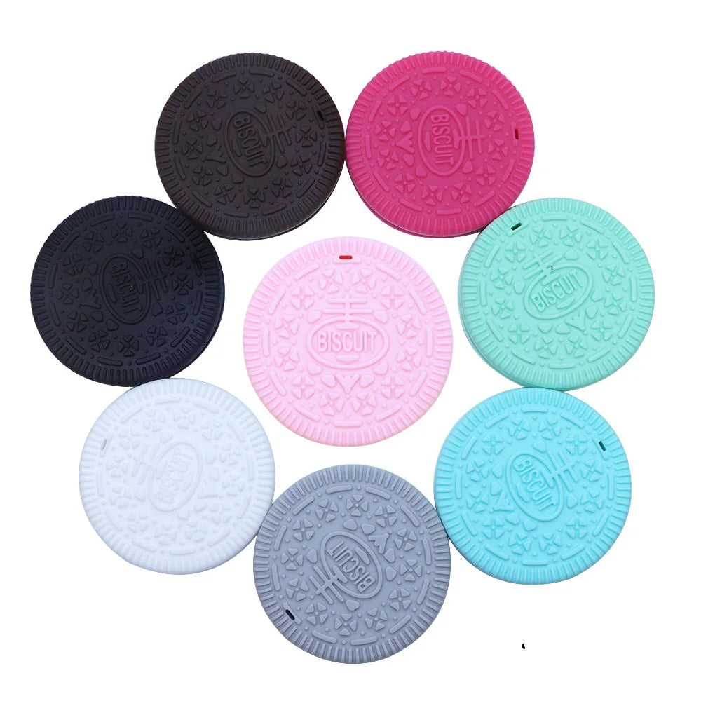 NubiKid™ 2-Pack Biscuit Silicone Teether Set