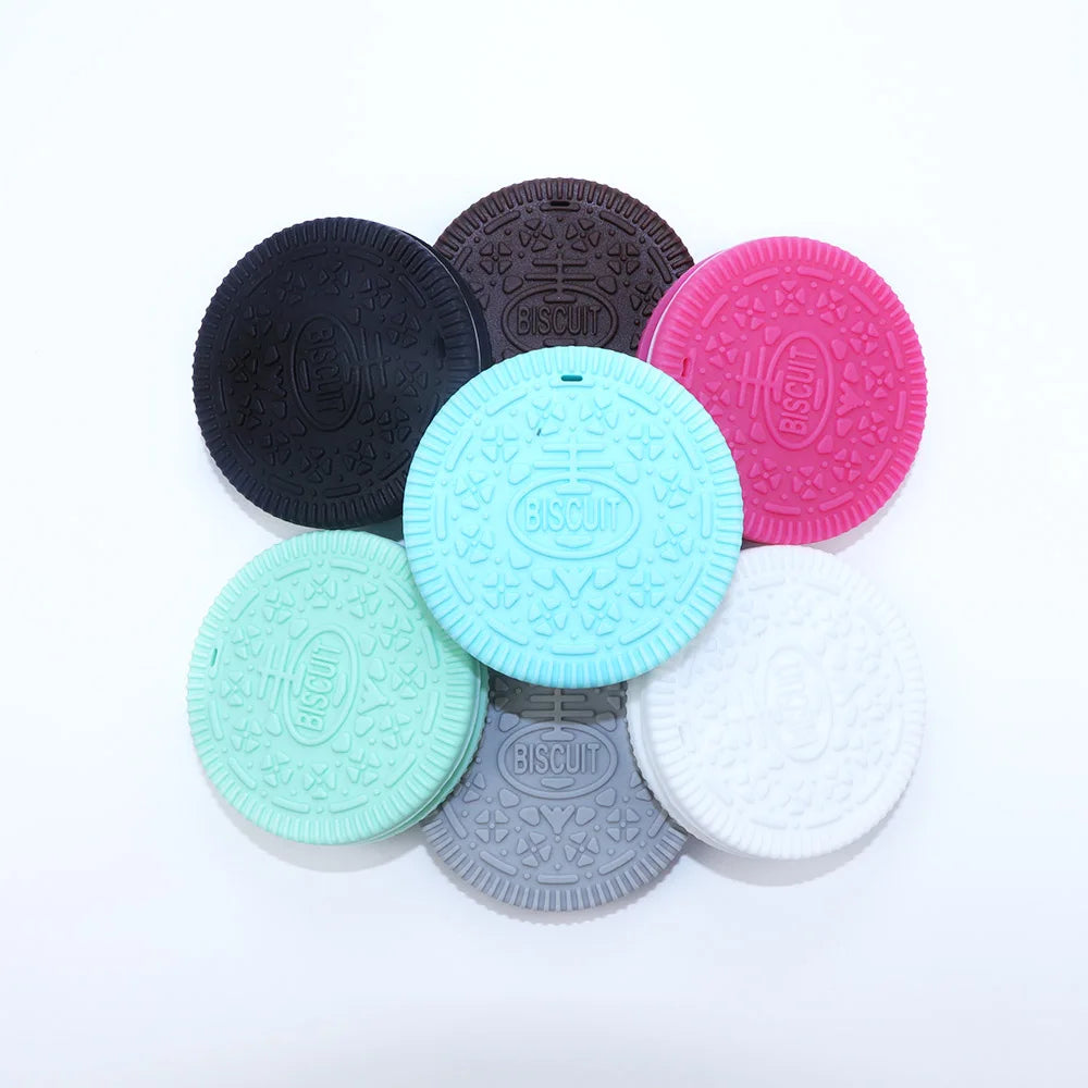 NubiKid™ 2-Pack Biscuit Silicone Teether Set