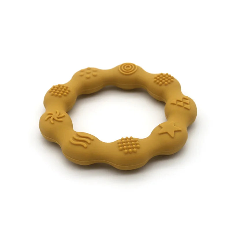 NubiKid™ Flower Silicone Baby Teether