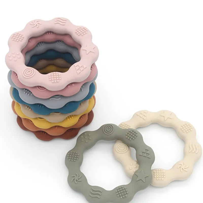 NubiKid™ Flower Silicone Baby Teether