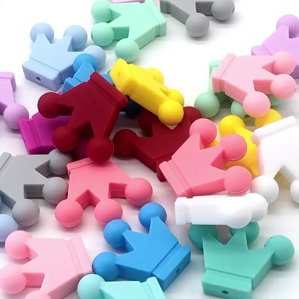 NubiKid™ Silicone Crown Beads Set