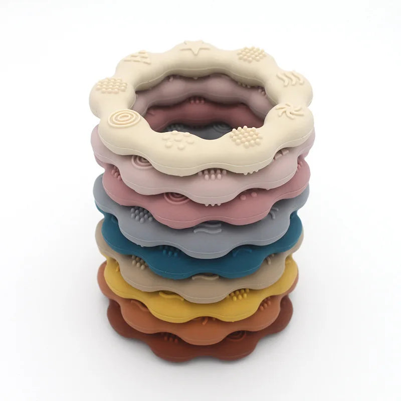 NubiKid™ Flower Silicone Baby Teether