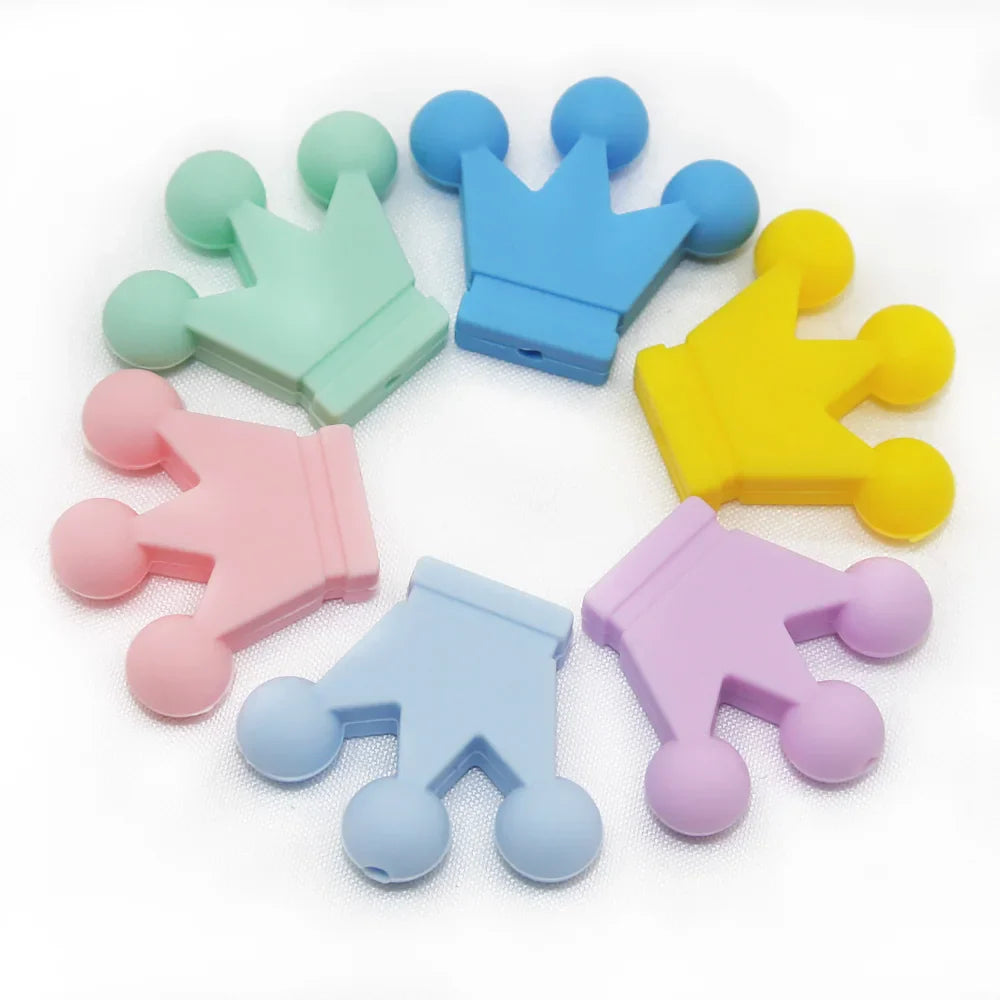 NubiKid™ Silicone Crown Beads Set