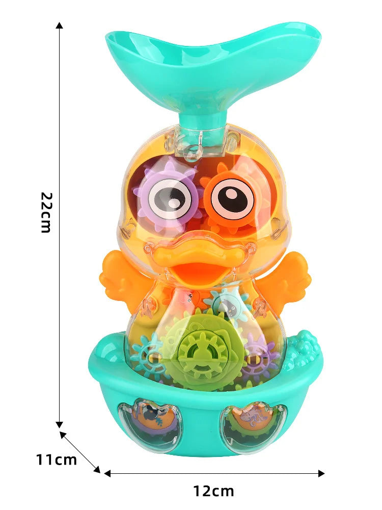 QuackySpray Duck Bath Toy