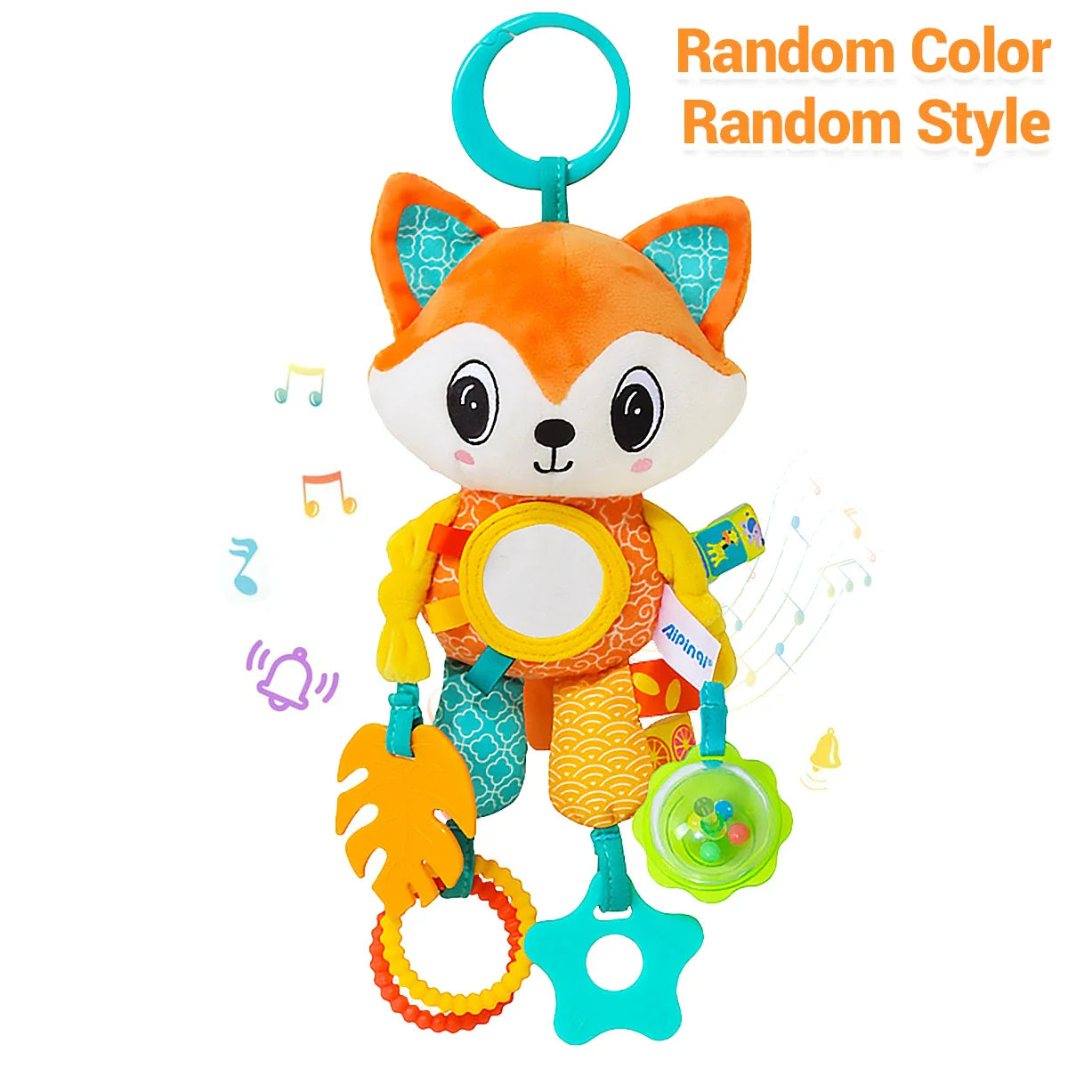 NubiKid™ CrinkleChime Sensory Plush Toy