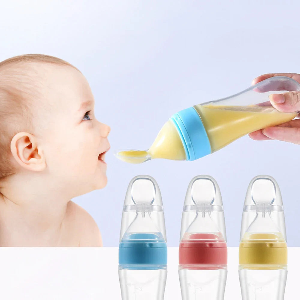 Baby Fruit Feeder Spoon Dispenser
