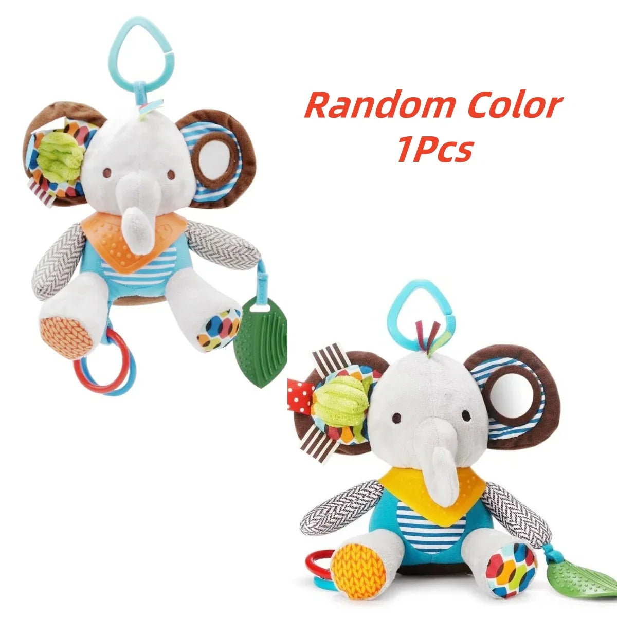 NubiKid™ Montessori Plush Animal Stroller Toy