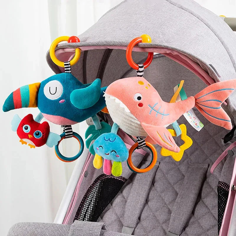 NubiKid™ Plush Hanging Mobile Rattle