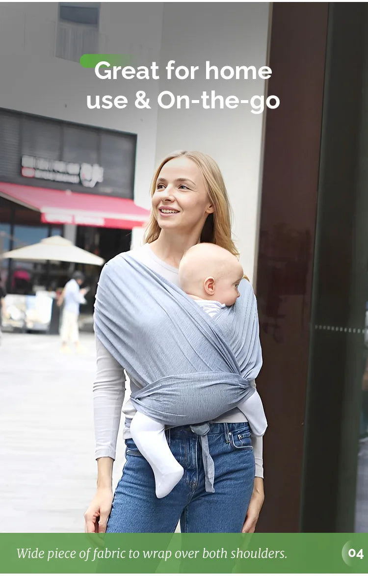 NubiKid Comfortable Newborn Baby Sling Wrap