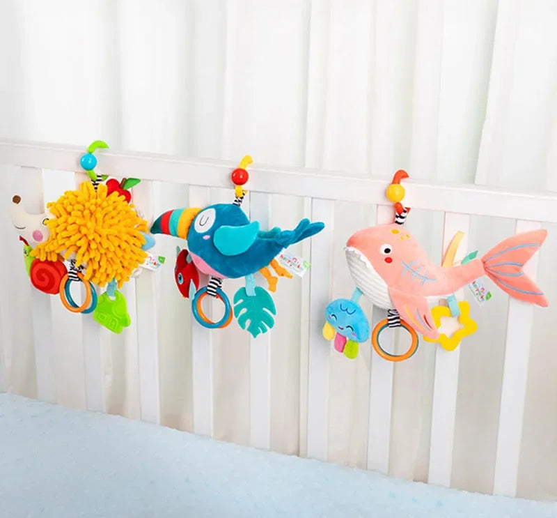 NubiKid™ Plush Hanging Mobile Rattle
