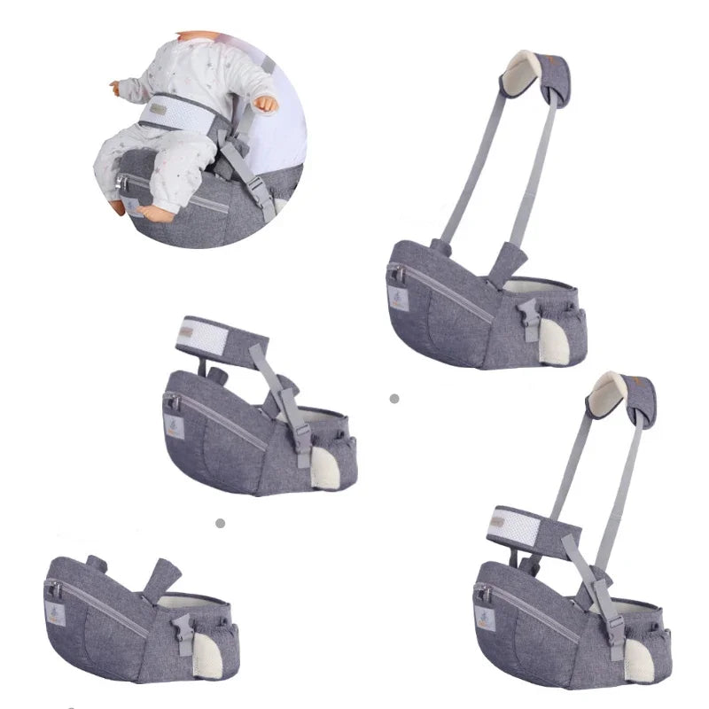 NubiKid Ergonomic Baby Carrier with Hip Seat & Waist Support