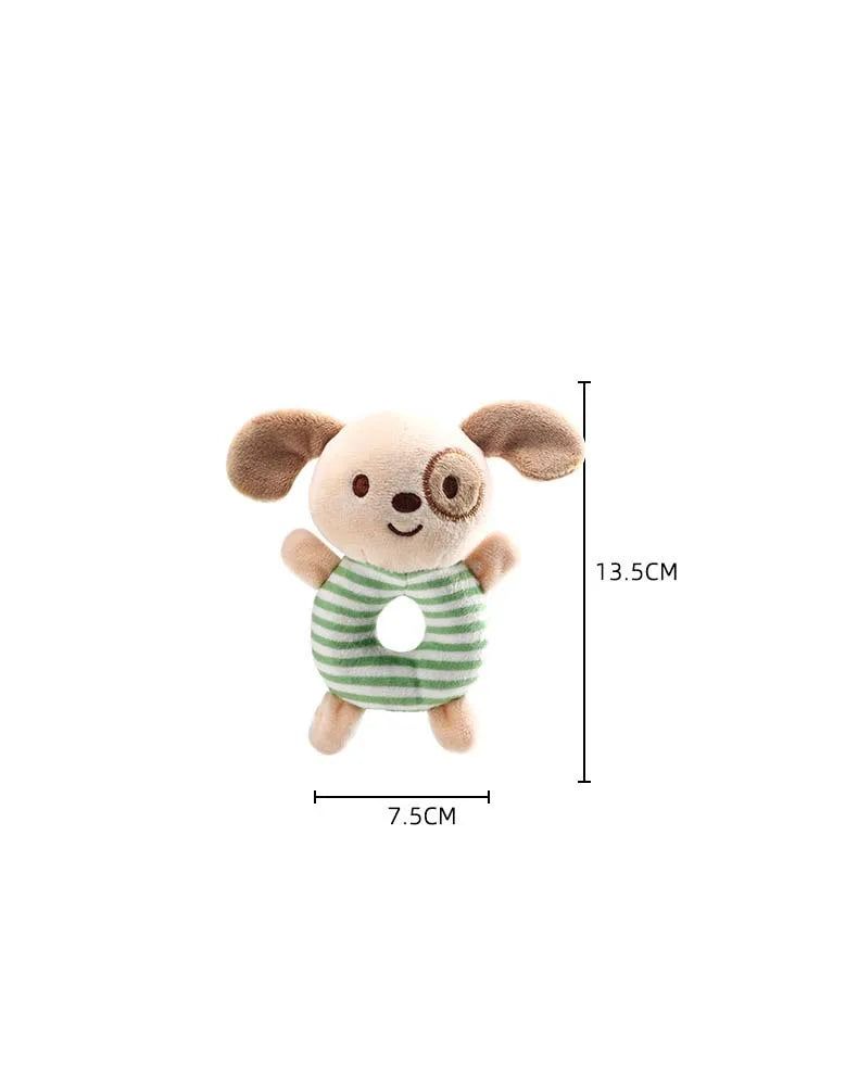 NubiKid™ Plush Animal Hand Rattle