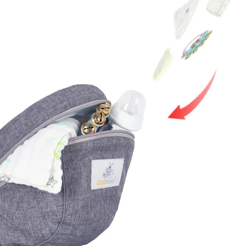 NubiKid Ergonomic Baby Carrier with Hip Seat & Waist Support