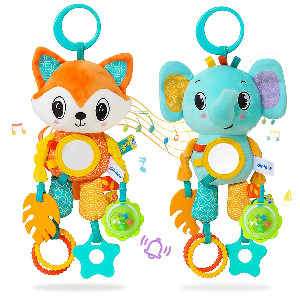 NubiKid™ CrinkleChime Sensory Plush Toy