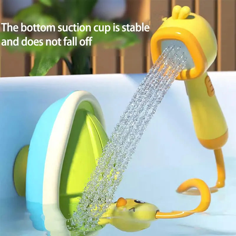QuackySpray Electric Duck Bath Toy