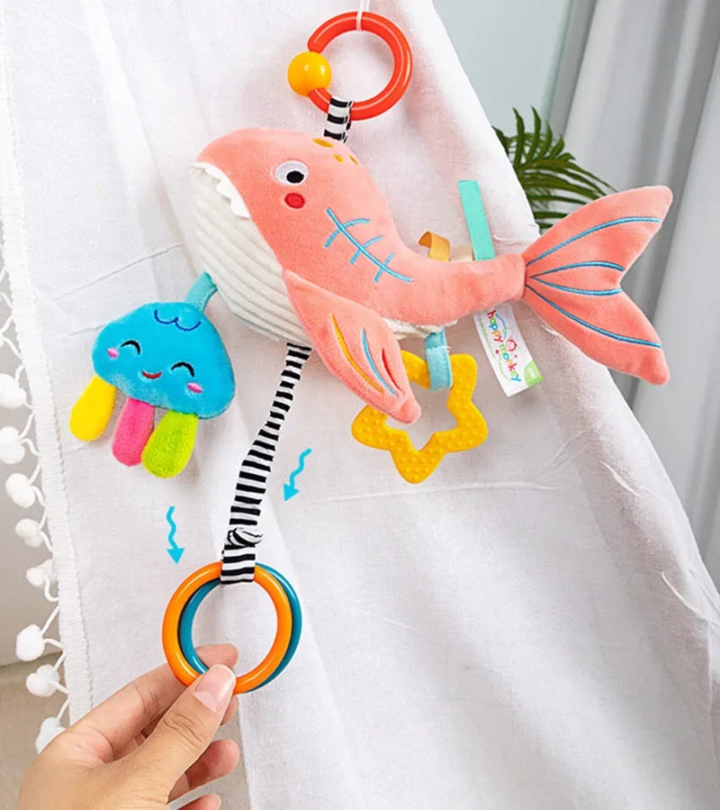 NubiKid™ Plush Hanging Mobile Rattle