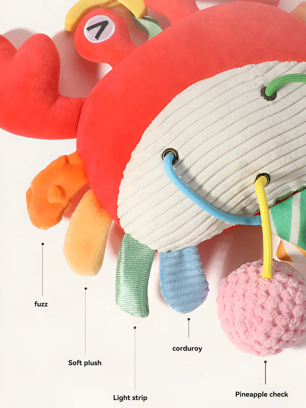 NubiKid™ Soft Hanging Bedbell Toy