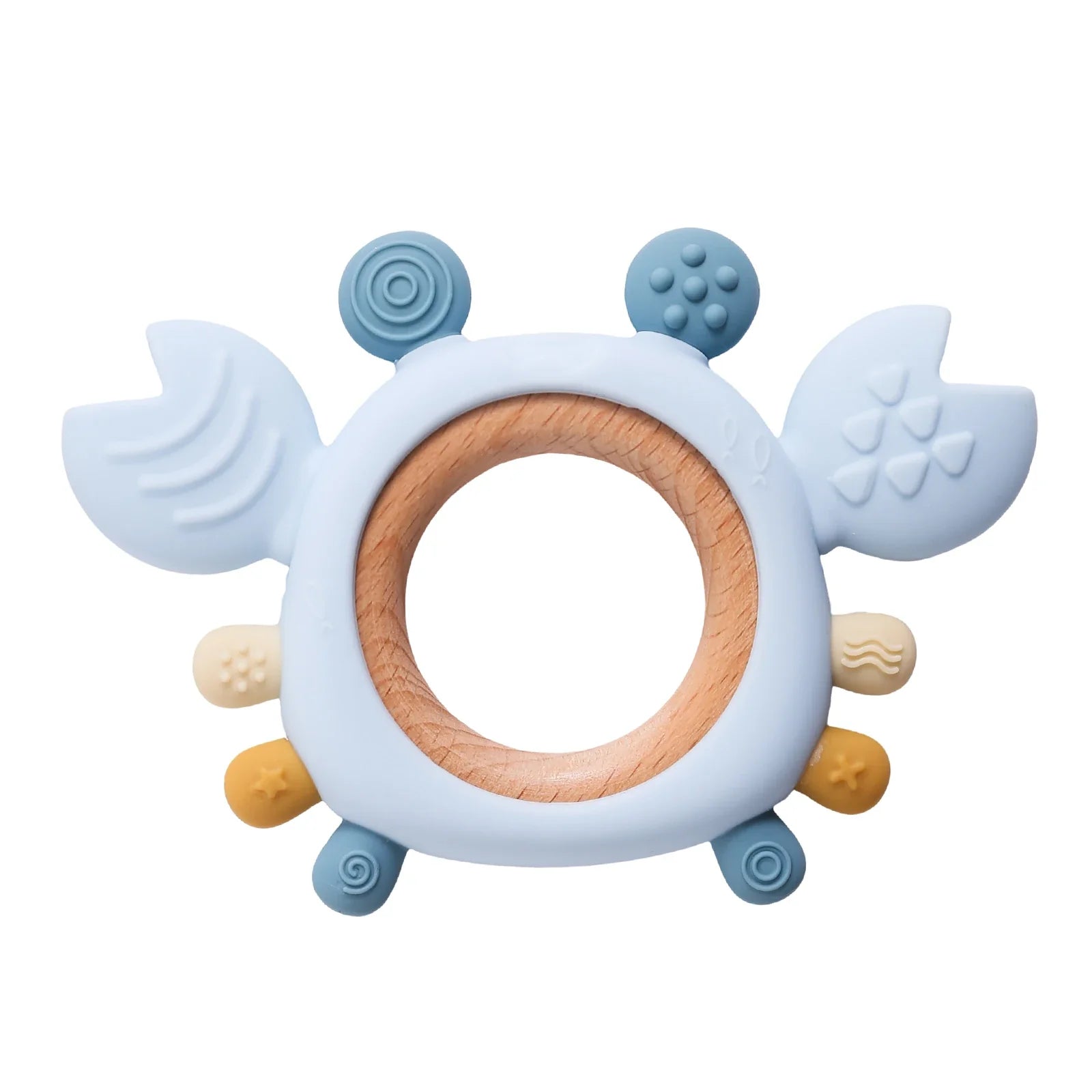 NubiKid™ Silicone Crab Teether