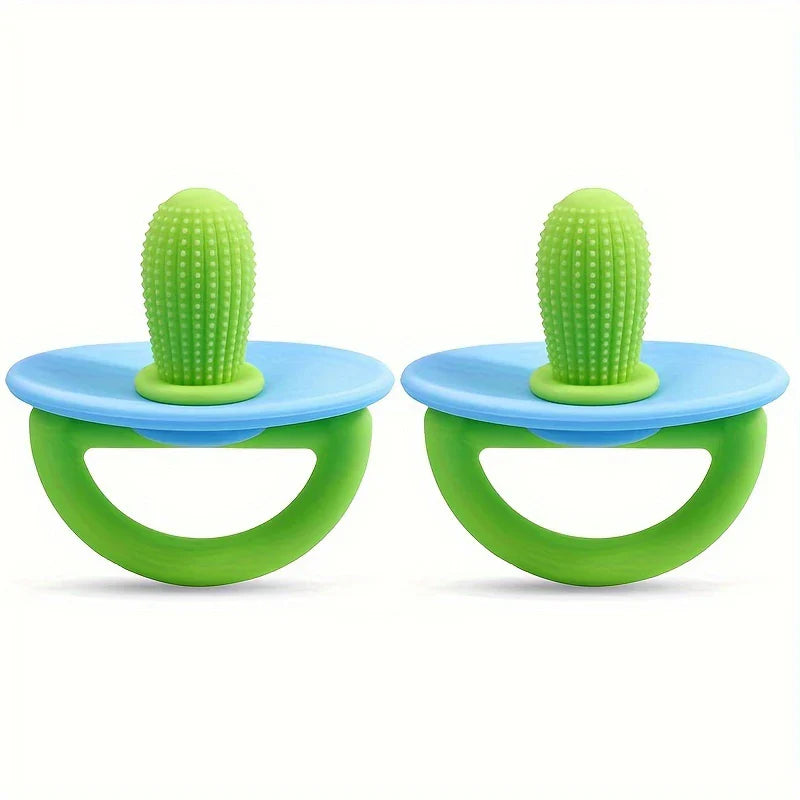 NubiKid™ Silicone Pacifier Teether Ring