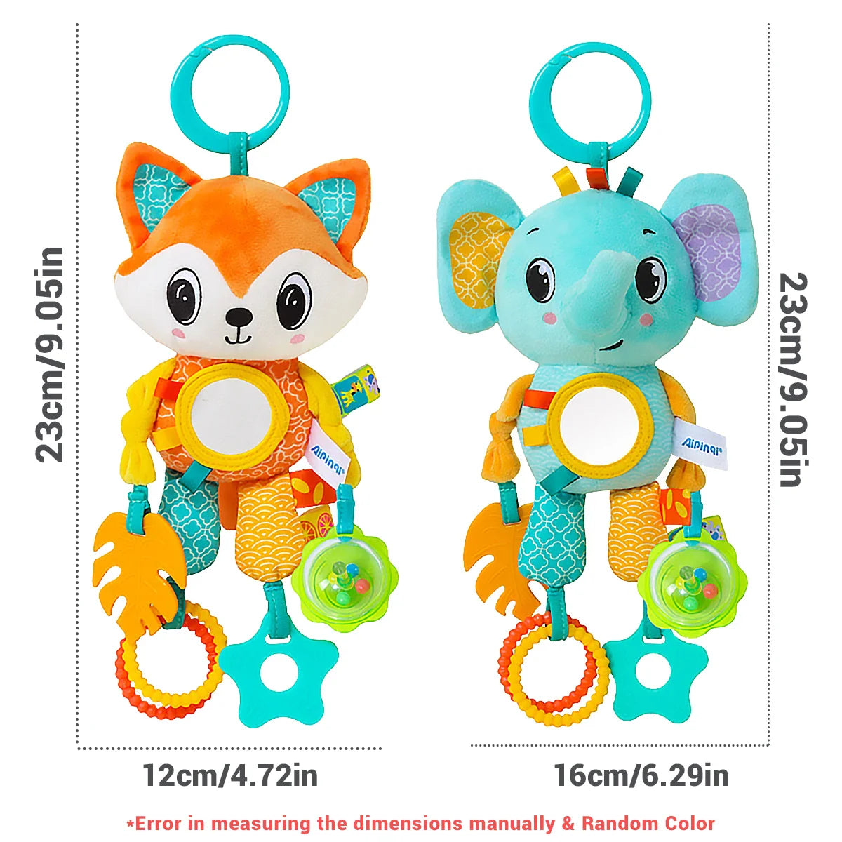 NubiKid™ CrinkleChime Sensory Plush Toy