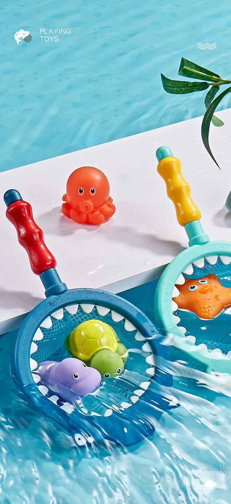 ColorSplash Floating Bath Toys Set