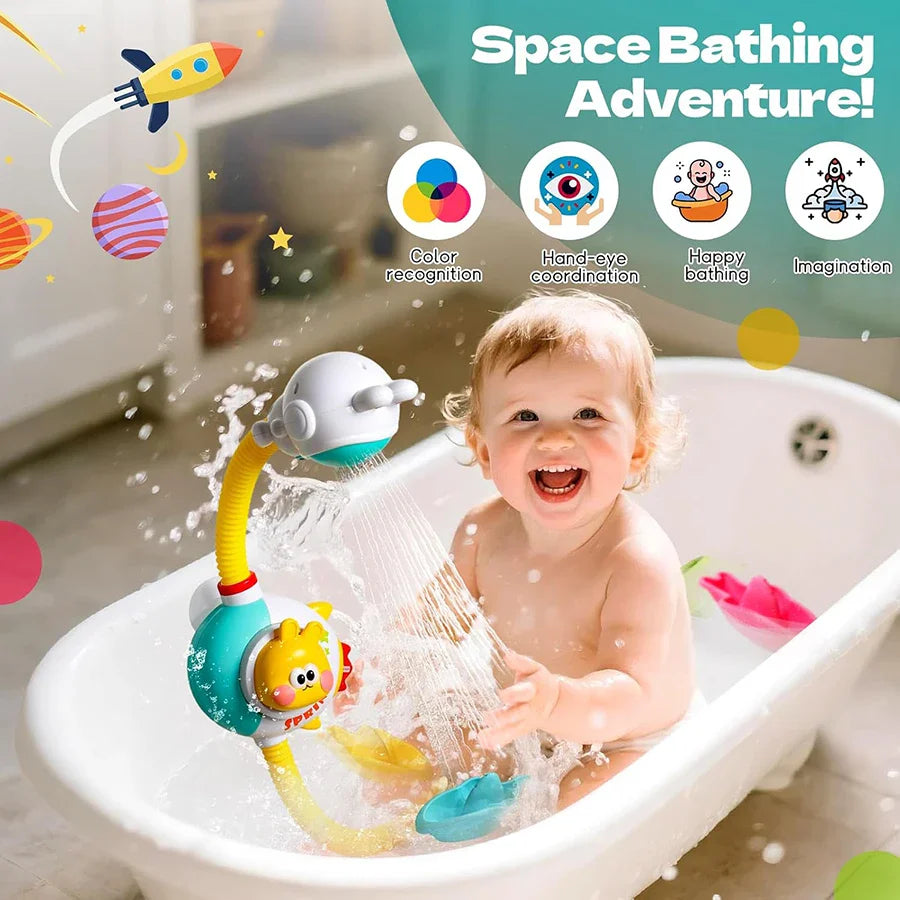 AquaFlow Baby Shower Head Bath Toy