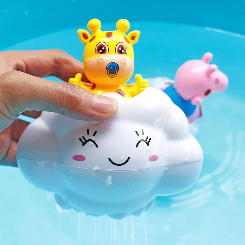 Cloudy Sprinkles Piggy Shower Bath Toy