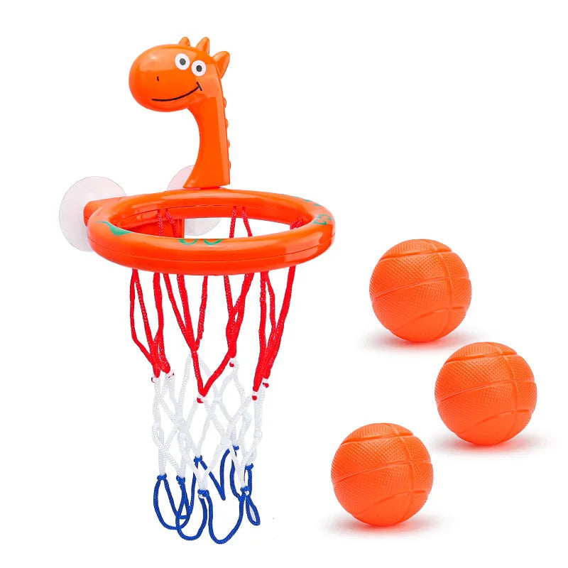 Dino Dunk Bath Basketball Set