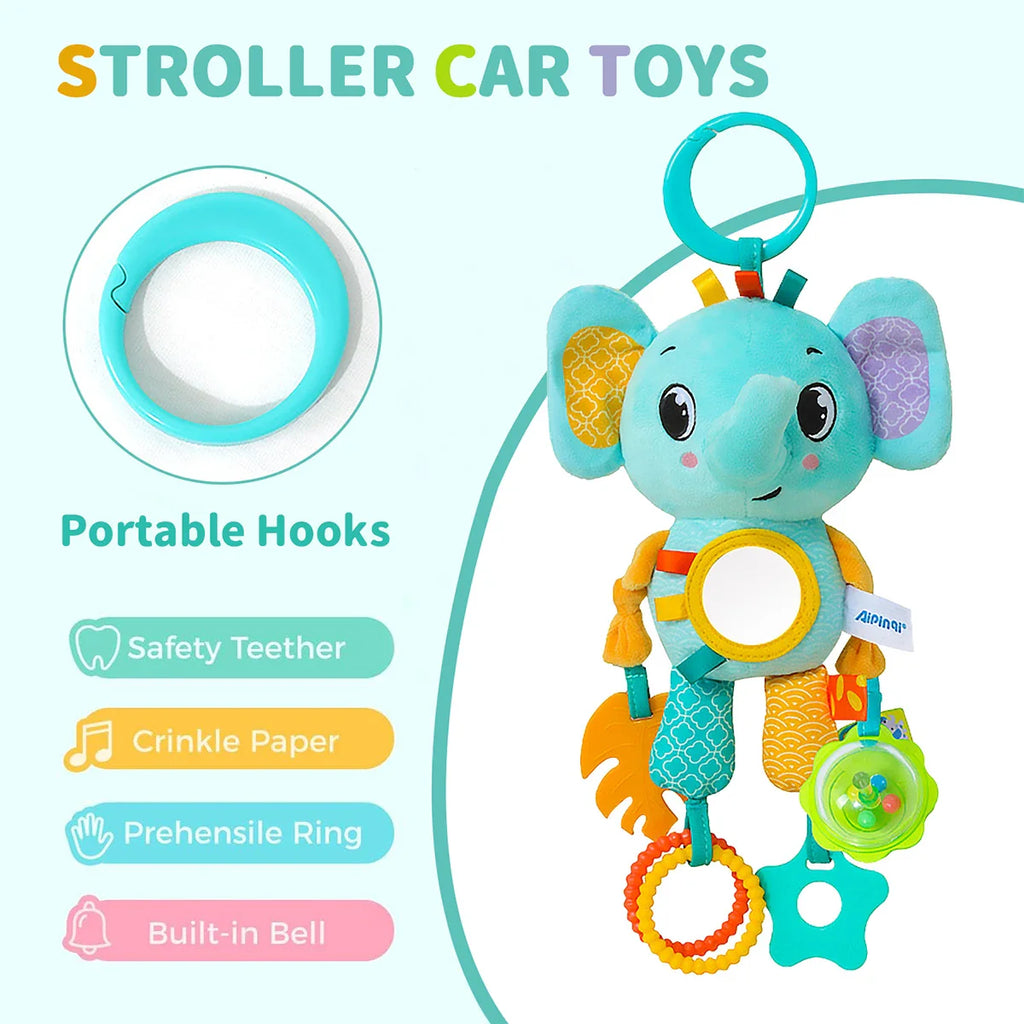 NubiKid™ CrinkleChime Sensory Plush Toy