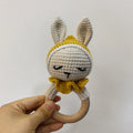 NubiKid™ Crochet Bunny Wooden Teether