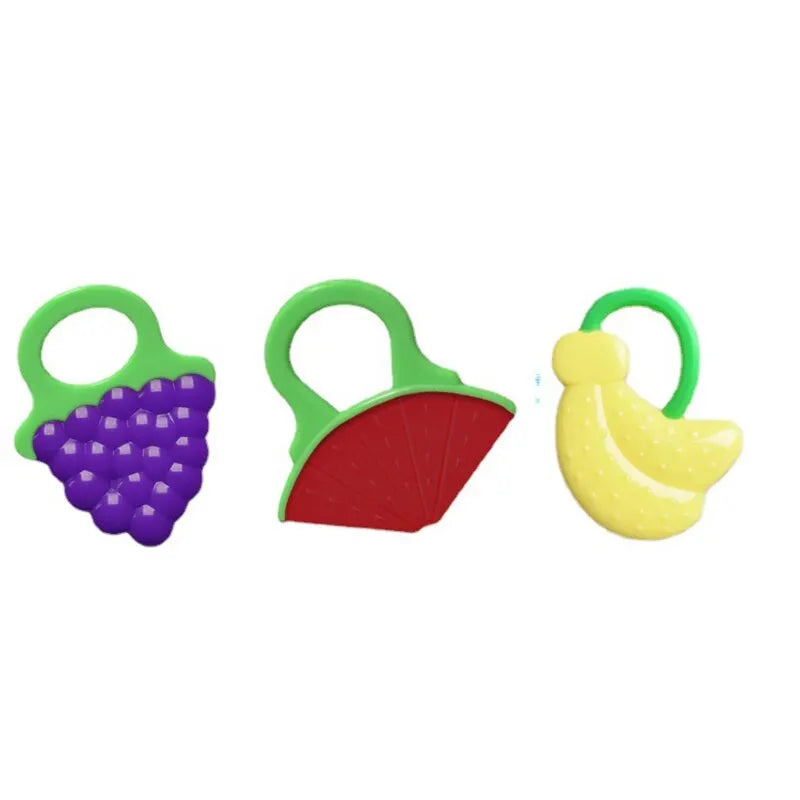 NubiKid™ 3-Pack Silicone Baby Teethers