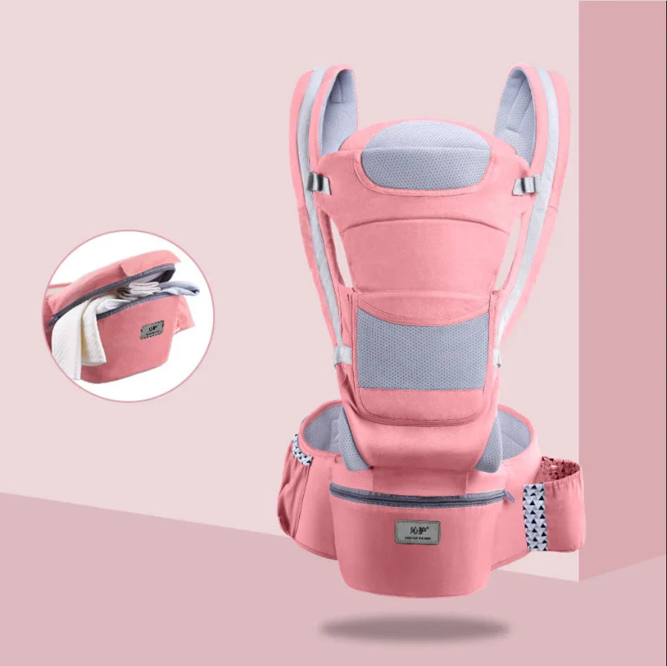 NubiKid Ergonomic Baby Carrier with Hip Seat & Storage