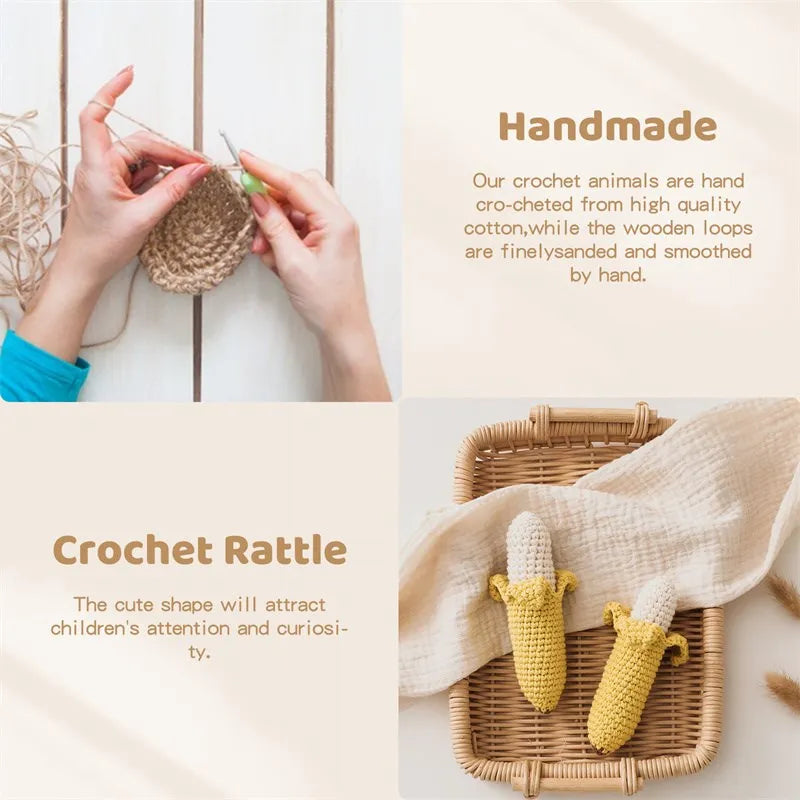 NubiKid™ Crochet Lemon Rattle