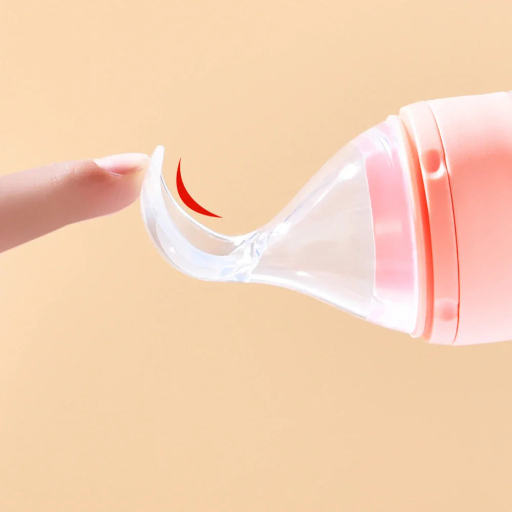 Baby Fruit Feeder Spoon Dispenser