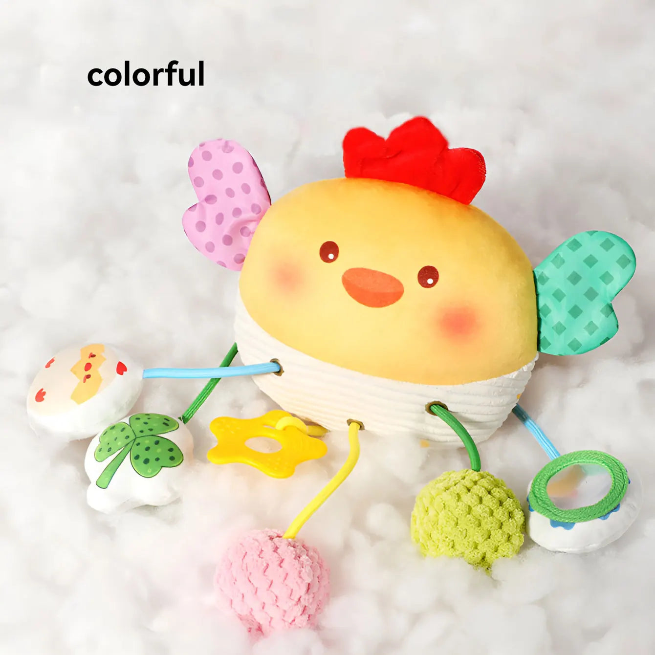 NubiKid™ Soft Hanging Bedbell Toy