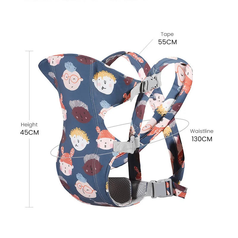 NubiKid Adjustable Ergonomic Baby Carrier with Waist Stool