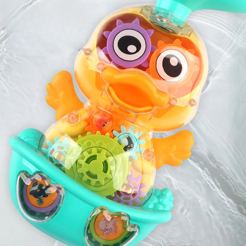 QuackySpray Duck Bath Toy