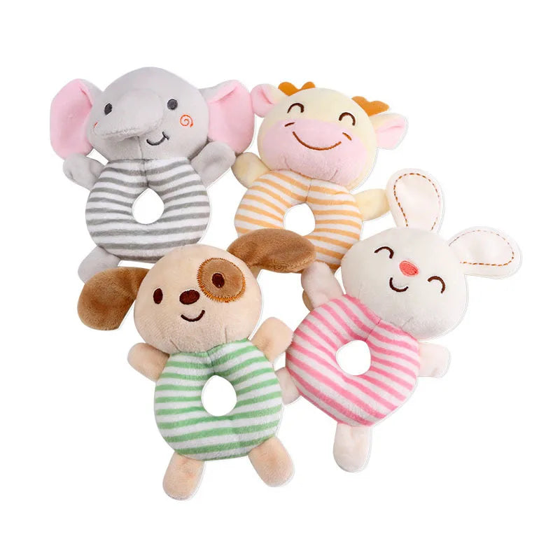 NubiKid™ Plush Animal Hand Rattle
