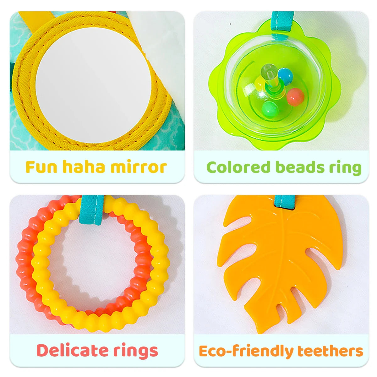 NubiKid™ CrinkleChime Sensory Plush Toy