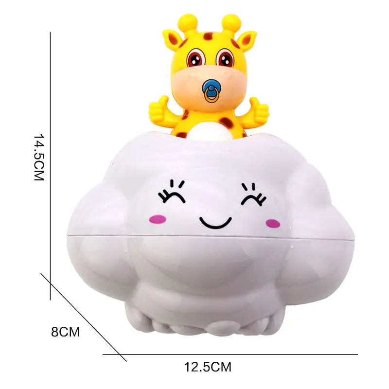 Cloudy Sprinkles Piggy Shower Bath Toy
