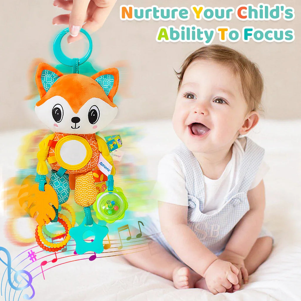 NubiKid™ CrinkleChime Sensory Plush Toy