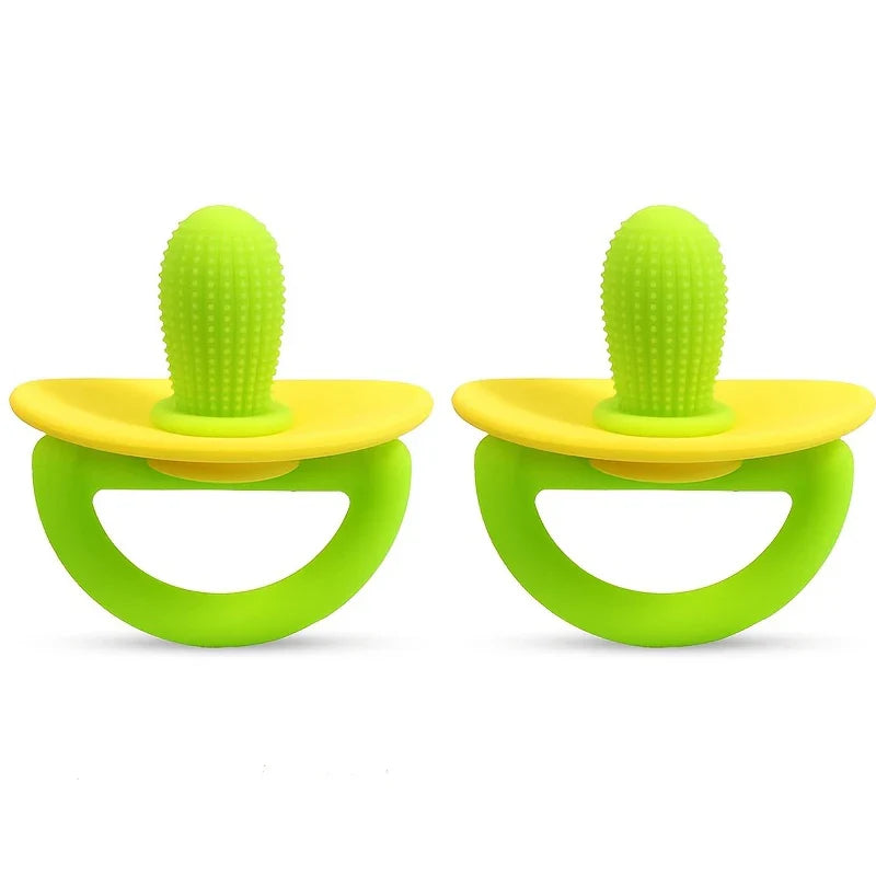 NubiKid™ Silicone Pacifier Teether Ring