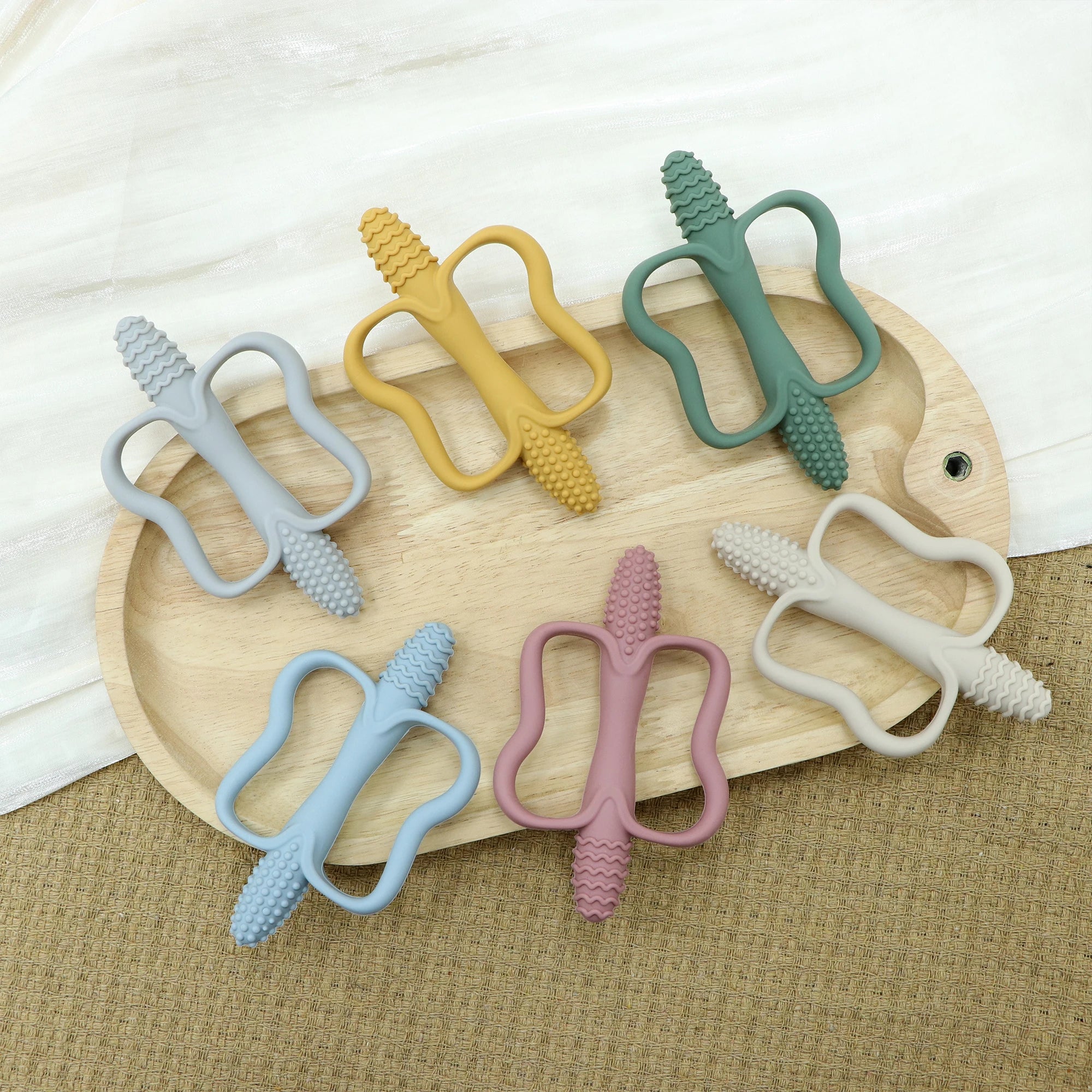NubiGrip™ Easy-Grip Silicone Teether