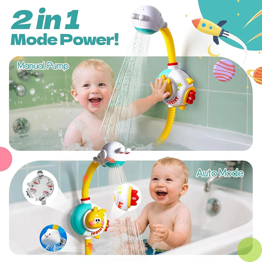 AquaFlow Baby Shower Head Bath Toy