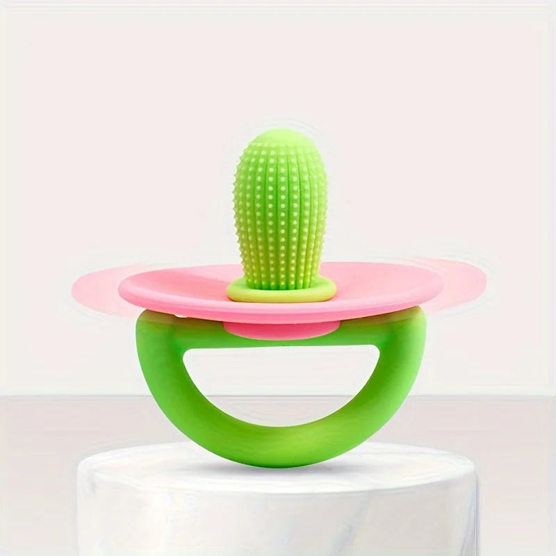 NubiKid™ Silicone Pacifier Teether Ring