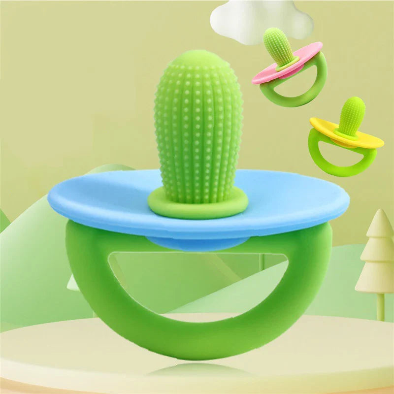 NubiKid™ Silicone Pacifier Teether Ring