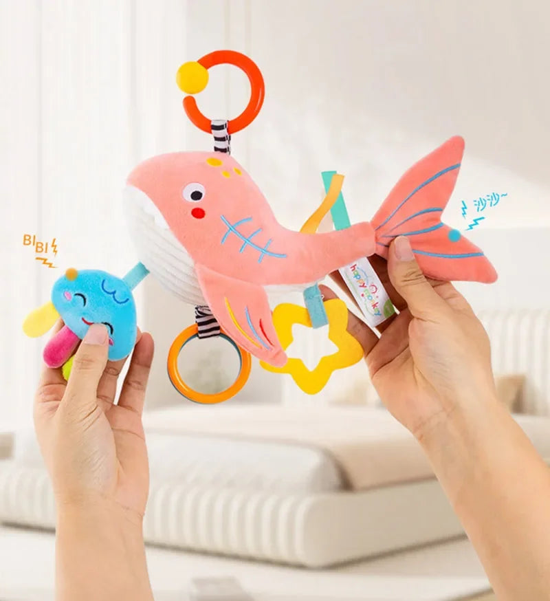 NubiKid™ Plush Hanging Mobile Rattle